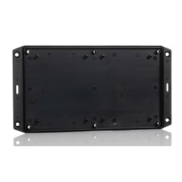 1 pcs - Hammond 1591 Series Black Flame Retardant ABS Enclosure, IP54, Flanged, Black Lid, 193 x 113 x 58mm