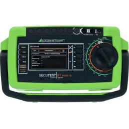 1 pcs - Gossen Metrawatt SECUTEST LEMONGREEN PAT Tester Kit, AC and DC Patient Leakage Current, Class I, Class II, Class IT,