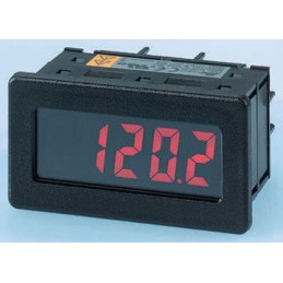 1 pcs - Red Lion Digital Ammeter DC, 33mm x 68mm, ±0.1 %
