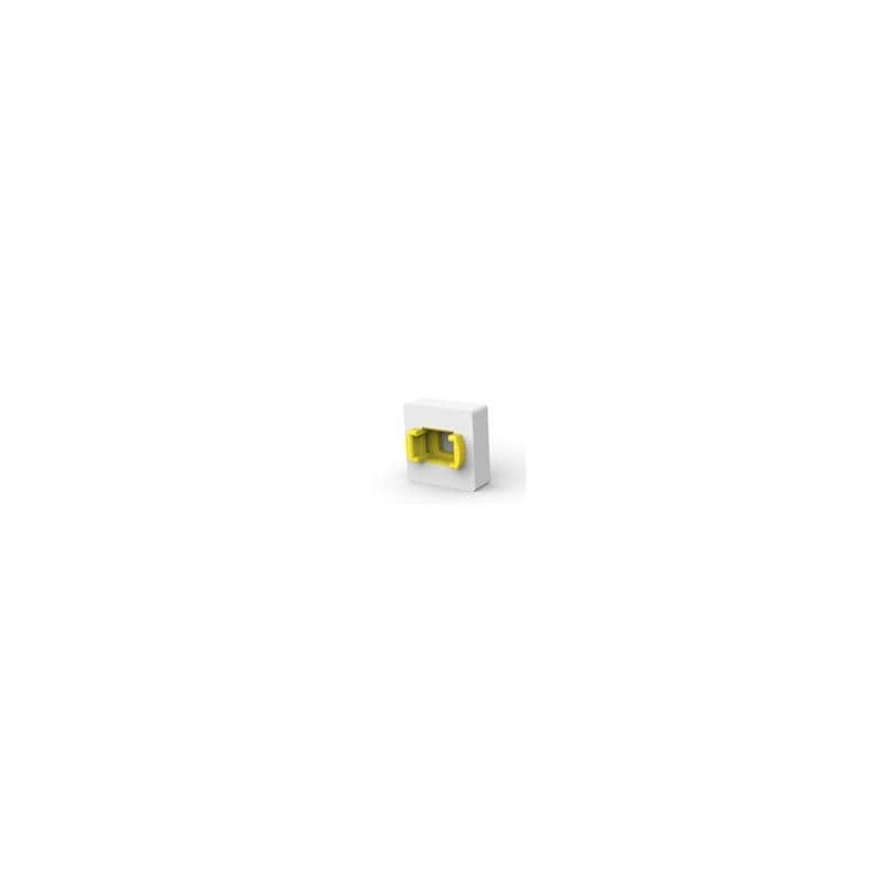 1 pcs : 2311403-5 - Switch Bezels / Switch Caps CAP, SQUARE, YELLOW