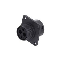 1 pcs : RTS012N2S03 - Standard Circular Connector RCP SQ FL 4POS SZ 12 SCKT SEAL