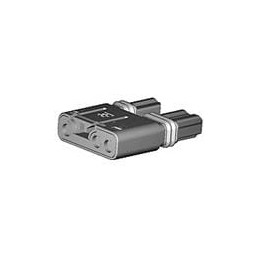 1 pcs : 2106135-3 - Lighting Connectors Assembly Plug 3-Pos Sealed Plastic Hsg