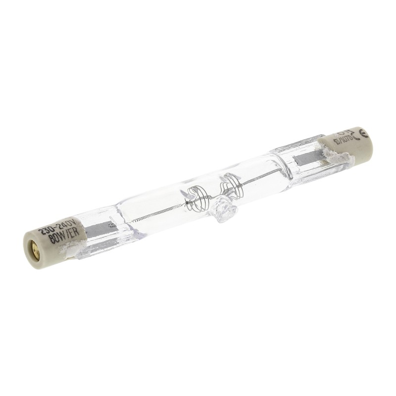 1 pcs - Orbitec 80 W Clear Linear Halogen Lamp R7s, Linear, 240 V ac, 8mm