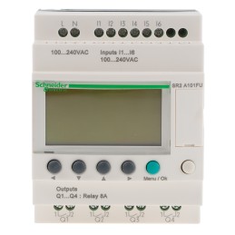 1 pcs - Schneider Electric Zelio Logic Smart Series Logic Module, 120 V ac, 240 V ac Supply, Relay Output, 6-Input, Discrete