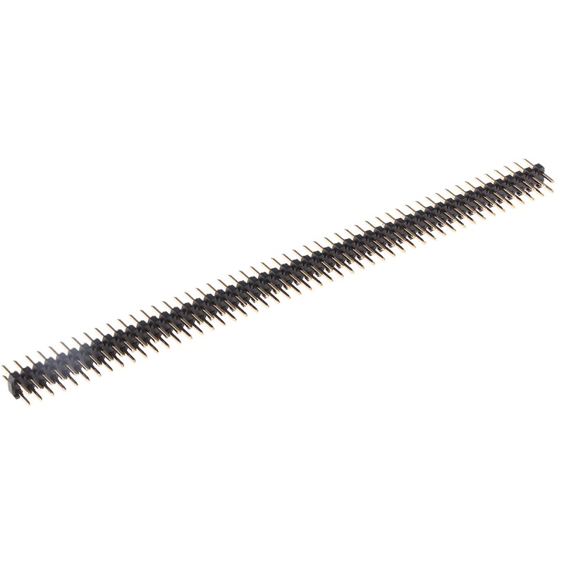 100 pcs - HARWIN M22 Series Straight Through Hole Pin Header, 100 Contact(s), 2.0mm Pitch, 2 Row(s), Unshrouded