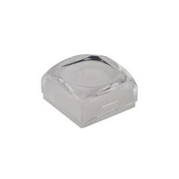 1 pcs : AT3078JB - Switch Bezels / Switch Caps KP SCULPTURED CLR LNS W/ WHT DIFF