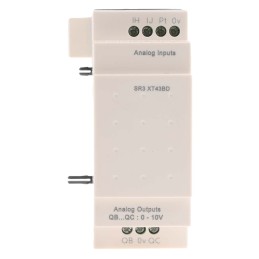 1 pcs - Schneider Electric Zelio Logic Series I/O module for Use with Zelio Logic Modules, 24 V dc Supply, Analogue Output,