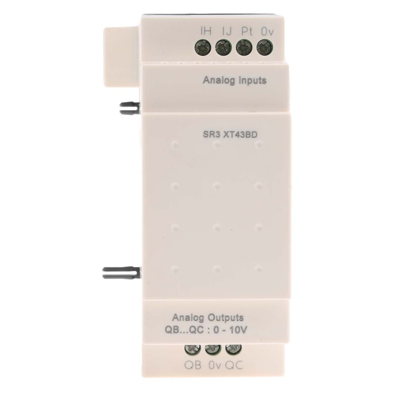 1 pcs - Schneider Electric Zelio Logic Series I/O module for Use with Zelio Logic Modules, 24 V dc Supply, Analogue Output,