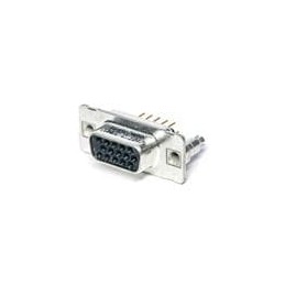 1 pcs : 164A17409X - D-Sub High Density Connectors 15P DSUB SOCKET STRT HI DENSITY THRU-HOL