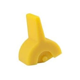 1 pcs : AT4149E - Switch Bezels / Switch Caps .365' WIDE YLW PADDL CAP FOR M, M2T, P