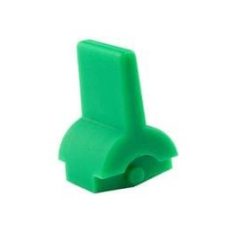 1 pcs : AT4151F - Switch Bezels / Switch Caps .450' WIDE GRN PADDL CAP FOR M & M2T