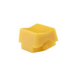 1 pcs : AT4150E - Switch Bezels / Switch Caps .450' WIDE YELOW RKR CAP FOR M & M2T