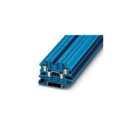 1 pcs : 3044584 - DIN Rail Terminal Blocks UT 4-QUATTRO BU 6.2MM 26-10AWG