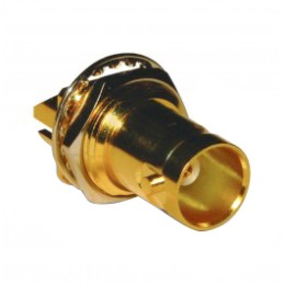 100 pcs - Amphenol RF BNC Series, jack PCB Mount BNC Connector, 75Ω, Solder Termination, Straight Body