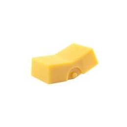 1 pcs : AT4156E - Switch Bezels / Switch Caps .595' WIDE YELOW RKR CAP FOR M & P SERIE