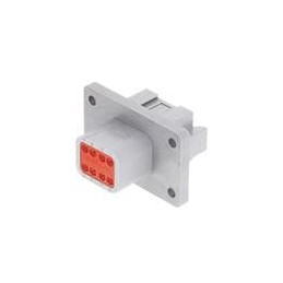 1 pcs : AT04-08PA-L012 - Automotive Connectors 8 Pos Rcpt Fng Mnt Conn Pin Gry Key A
