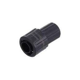 1 pcs : RTS6BS10N2PHEC03 - Standard Circular Connector Male straight plug end cap Sz 10 2+2 p