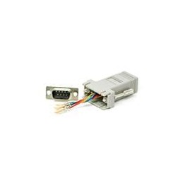 1 pcs : 40-9538M - D-Sub Adapters & Gender Changers D-SUB MOD. ADAP. KIT RJ-45 9 POS. MALE