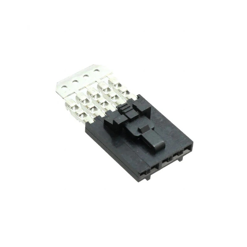 5 pcs - Molex, 70400 Female Crimp Connector Housing, 2.54mm Pitch, 5 Way, 1 Row