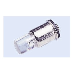 1 pcs - Marl Red LED Indicator Lamp, 24 - 28V dc, Midget Flange Base, 4.9mm Diameter, 11000mcd