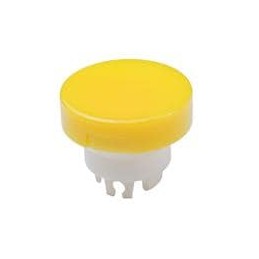 1 pcs : AT3002EB - Switch Bezels / Switch Caps RND YLLW LENS FOR YB W/ INCANDESCENT LAMP