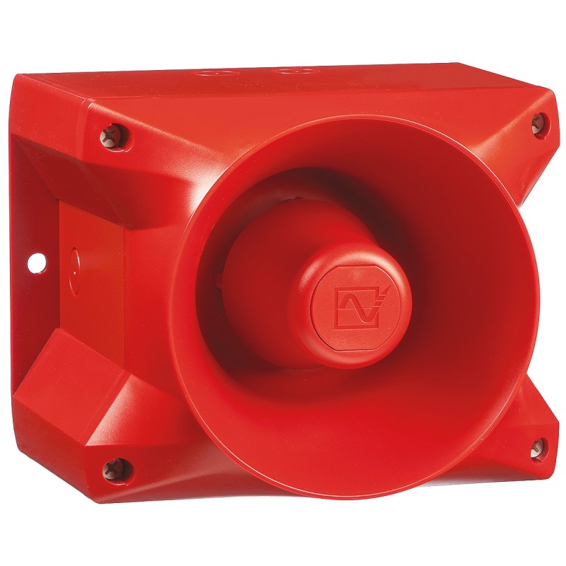 1 pcs - Pfannenberg PA 20 Series Panel Mount Electronic Sounder, 24 V dc, IP66, DC, 80-Tone