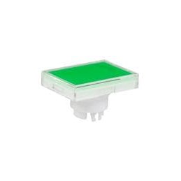 1 pcs : AT3006JF - Switch Bezels / Switch Caps RECT LED CAP GRN