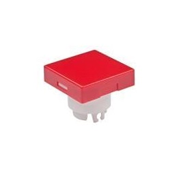 1 pcs : AT3001CB - Switch Bezels / Switch Caps SQUARE CAP RED/WHT