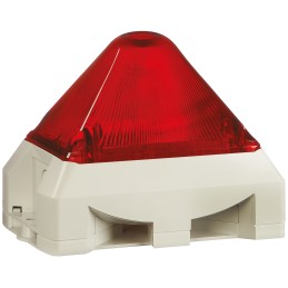 1 pcs - Pfannenberg PY X-MA-10 Series Red Sounder Beacon, 230 V ac, Base Mount, 100dB at 1 Metre