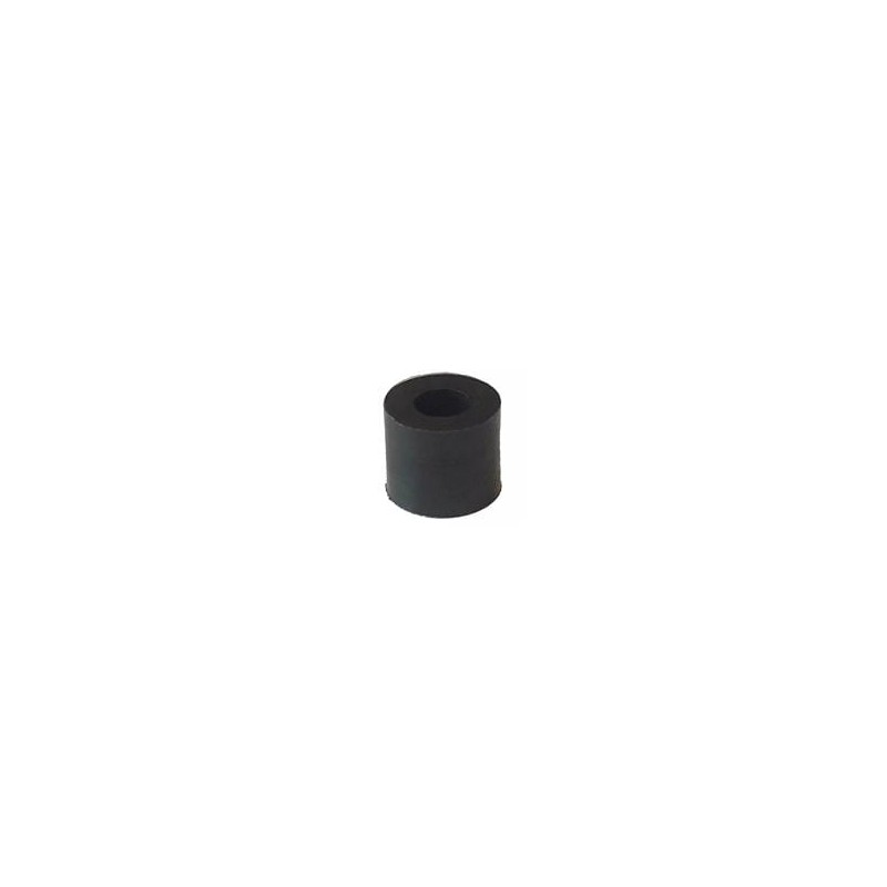 1 pcs : 13ME021 - Standoffs & Spacers Round Spacer, 3.2mm ID, 5mm OD, 5mm Length, Black, HS Nylon
