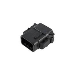 1 pcs : DTM06-08SA-EE04 - Automotive Connectors 8P DTM PLUG ASM, BLK KEY A, HIGH TEMP