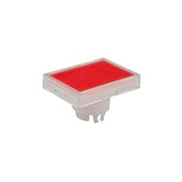 1 pcs : AT3006JC - Switch Bezels / Switch Caps RECT LED CAP RED