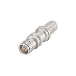 1 pcs : 59K13O-1E4A4 - RF Connectors / Coaxial Connectors Jack RG 58-LL Cable Full Crimp Str