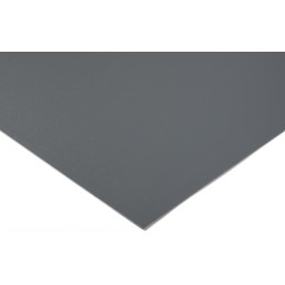 1 pcs - RS PRO Grey Plastic Sheet, 1000mm x 500mm x 25mm
