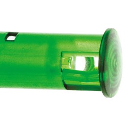 1 pcs - Signal Construct Green Panel Mount Indicator, 230V, 10mm Mounting Hole Size