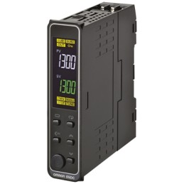 1 pcs - Omron E5DC DIN Rail PID Temperature Controller, 22.5mm, 2 Output Voltage, 100 - 240 V ac Supply Voltage