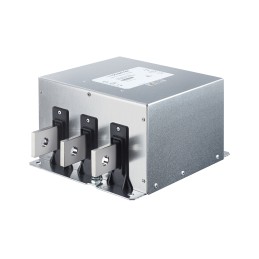 1 pcs - Schaffner, FN3311 250A 520/300 V ac DC - 60Hz, Chassis Mount EMI Filter, Busbar 3 Phase