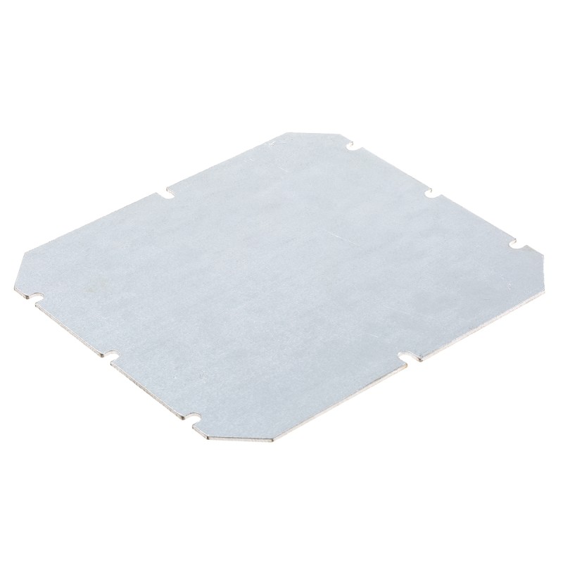 1 pcs - Fibox Steel Mounting Plate, 1.5mm H, 140mm W, 170mm L for Use with Tempo Enclosure