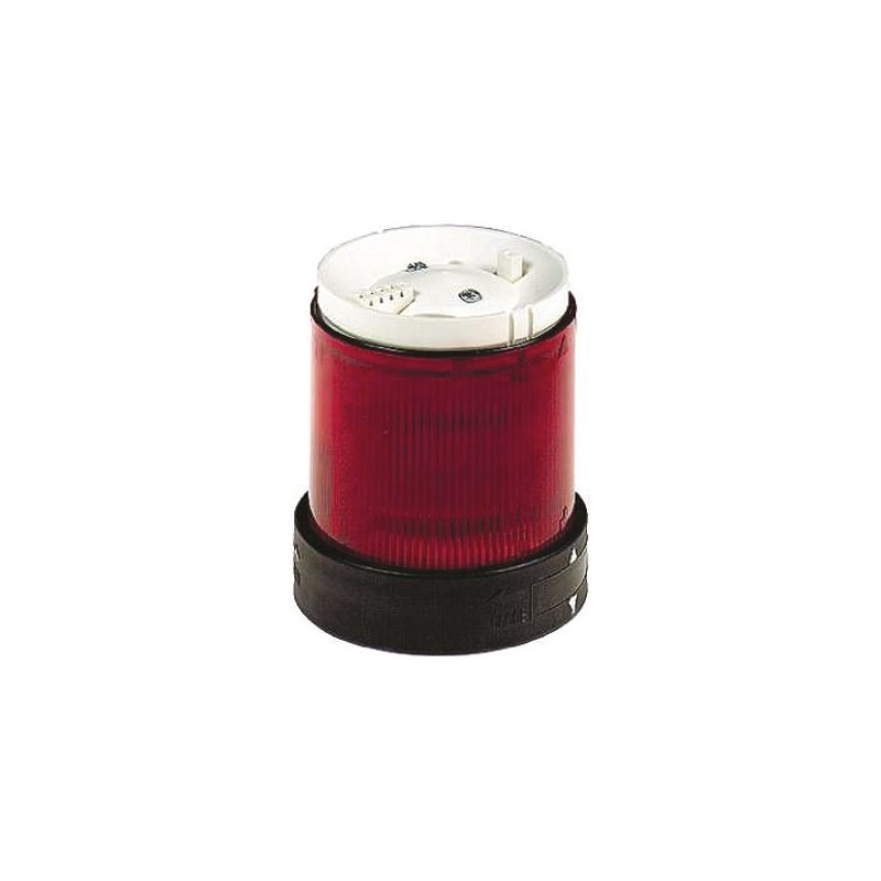 1 pcs - Schneider Electric Harmony XVB Series Red Flashing Effect Beacon Unit, 24 V ac/dc, LED Bulb, AC, DC, IP65
