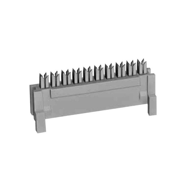 100 pcs - Hirose DF1 Series Straight Through Hole PCB Header, 3 Contact(s), 2.5mm Pitch, 1 Row(s), Shrouded