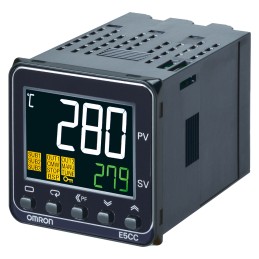 1 pcs - Omron E5CC Panel Mount PID Temperature Controller, 48 x 48mm 3 Input, 1 Output Voltage, 100 - 240 V ac Supply