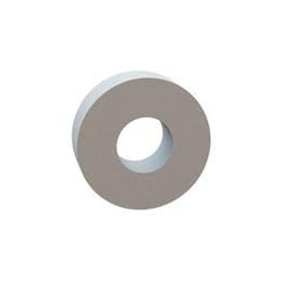 1 pcs : 13RS029618 - Standoffs & Spacers Round Spacer, .125 ID, .296 OD, .094 Length, Natural, Nylon, 4 (M3) Screw