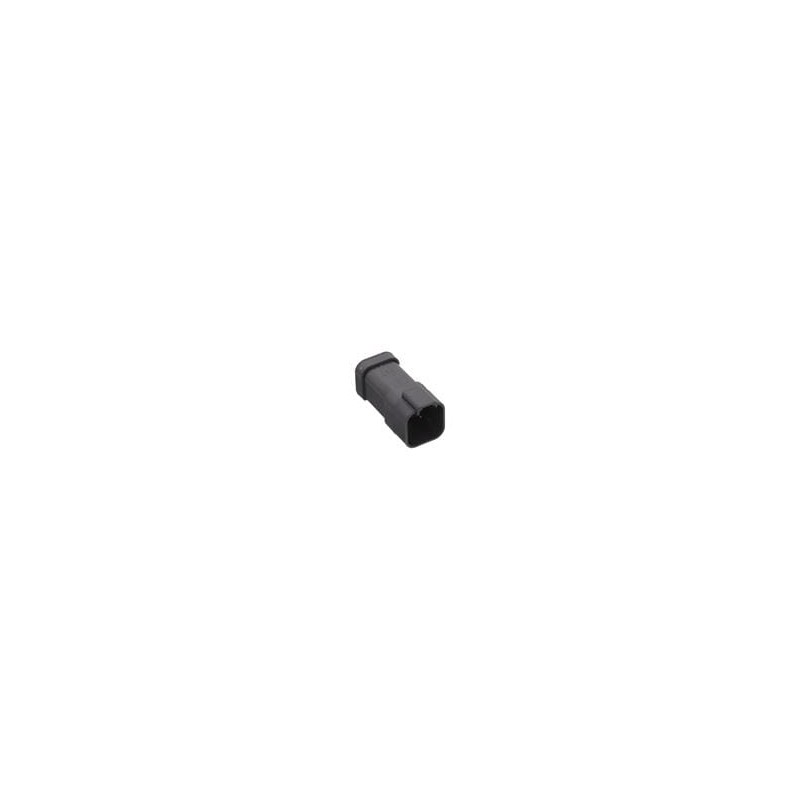 1 pcs : DT04-6P-EP13 - Automotive Connectors REC, 6P, BLK, BUSBAR 1X6, NICKEL