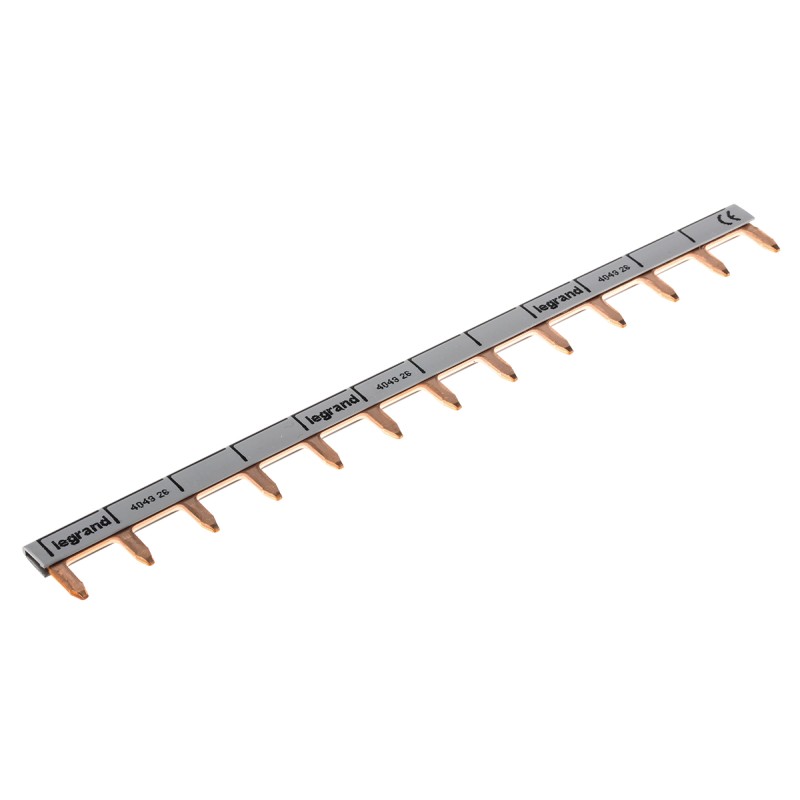1 pcs - Legrand HX 1 Phase Busbar, 400V, 17.7mm Pitch
