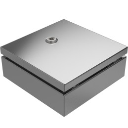1 pcs - RS PRO 304 Stainless Steel Wall Box, IP66, IP69, 200 mm x 200 mm
