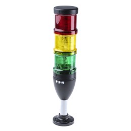 1 pcs - Eaton Red/Yellow/Green Signal Tower, 3 Lights, 24 V ac/dc, Base Mount