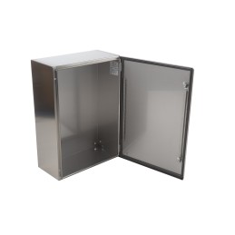 1 pcs - Schneider Electric Spacial S3X Series 304 Stainless Steel Wall Box, IP66, 700 mm x 500 mm x 250mm