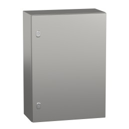 1 pcs - Schneider Electric Spacial S3X Series 304 Stainless Steel Wall Box, IP66, 700 mm x 500 mm x 250mm