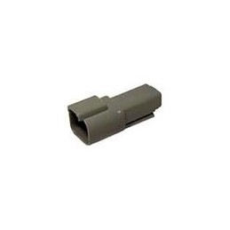 1 pcs : DT04-2P-P004 - Automotive Connectors REC, 2P, GRY, N