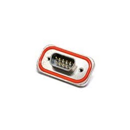 1 pcs : MDBRE09PEAN0 - D-Sub Standard Connectors 9P VERTICAL PCB TAIL W/BOARDLOCK
